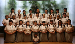 十七名台灣慈濟大學兒家系學生，在吳淑娟教授的帶領下，前來馬來西亞分會慈濟幼兒園，進行為期兩個星期的志工服務。【攝影者：陳瑞文】